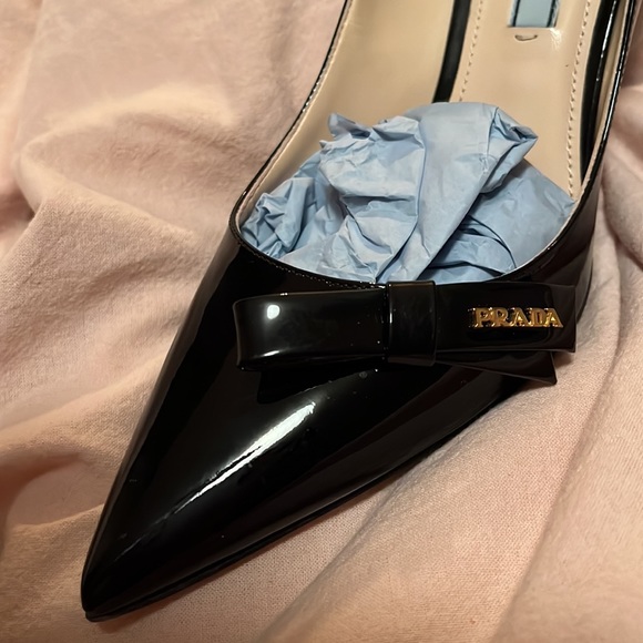 Black Prada Heels 38 - Picture 2 of 8